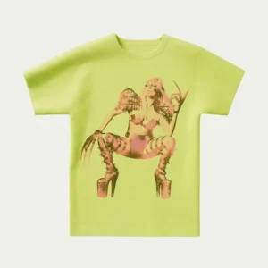 lady gaga chromatica tee yellow 1