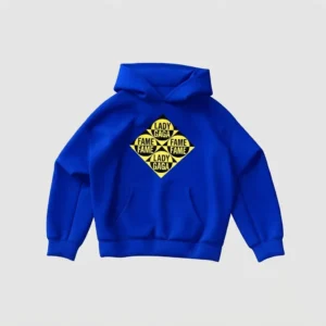 the fame blue hoodie