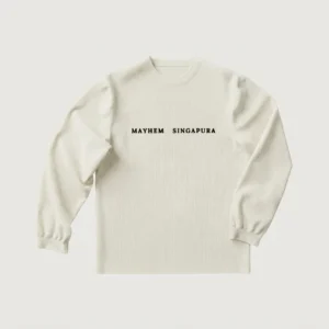 white singapore longsleeve t shirt 1